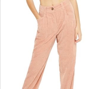 Blush Corduroy Trousers